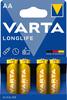 Batéria LONGLIFE VARTA AA 4ks blister