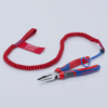 KNIPEX 08 22 185 SB Kombinované kliešte s ihlovým nosom čierne atramentované 185 mm