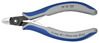 KNIPEX 79 12 125 Presné bočné cvikacie kliešte pre elektroniku s multi-komponentnými úchopmi leštené