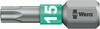 WERA Bit 1/4" torx T15 x 25mm 867/1 BTZ Torx Wera