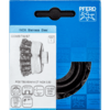 PFERD TOOLS závitové pohárové kefy POS TBG 80/M14 CT INOX 0,50