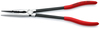 KNIPEX 28 71 280 SB Kliešte s dlhým nosom s transverznými profilmi poplastované čierne atramentované