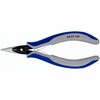 KNIPEX 34 22 130 Presné úchopové kliešte pre elektroniku s multi-komponentnými úchopmi leštené 130 m