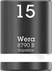 WERA 8790 B Nástrojová hlavica Impaktor s pripojovacím rozmerom 3/8", 15 x 30 mm