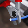 KNIPEX 95 26 165 SB Nožnice na káble s otváracou pružinou izolované s multi-komponentnými rukoväťami