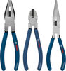 BOSCH Sada kleští s máčenými protiskluzovými rukojeťmi, 3 ks - 1600A03DN3
