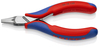 KNIPEX 36 12 130 Montážne kliešte na elektroniku s multi-komponentnými úchopmi 130 mm