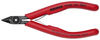 KNIPEX 75 02 125 SB bočné cvikacie kliešte pre elektroniku s plastovými úchopovými zónami leštené 12