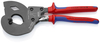 KNIPEX 95 32 340 SR ACSR kliešte na káble (račňový mechanizmus) pre káble s oceľovým jadrom s multi-