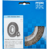 PFERD TOOLS Kolesové kefy POS RBU 15038/AK32-2 INOX 0,30