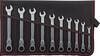 FORMAT Sada kľúčov očko-vidlicových 10 diel 8 - 19mm račňa s kĺbom Format