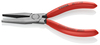 KNIPEX 30 11 140 SB Kliešte s dlhým nosom poplastované čierne atramentované 140 mm