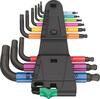 WERA Sada kľúčov imbus 9 diel 950/9 Hex-Plus Multicolour 2 BlackLaser Wera