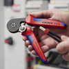 KNIPEX 97 53 14 SB Automatické lisovacie kliešte pre dutinky s bočným prístupom s multi-komponentným