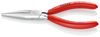 KNIPEX 30 13 140 Kliešte s dlhým nosom poplastované pochrómované 140 mm
