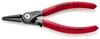 KNIPEX 48 31 J1 Presné kliešte na poistné krúžky pre vnútorné poistné krúžky vo vŕtaných otvoroch s 