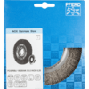PFERD TOOLS Kolesové kefy POS RBU 15025/AK32-2 INOX 0,20