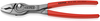 KNIPEX 82 01 250 TwinGrip® s protišmykovým plastovým povrchom šedá atramentizovaná 250 mm