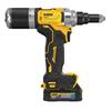 DeWALT Nitőgép 6,4mm 18V POWERSTACK 2x1,7Ah Tstak DCF414E2GT