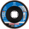 PFERD TOOLS POLIFAN-Disky s plochým okrajom PFC 115 Z 40 SG POWER STEELOX/X-LOCK