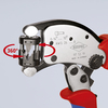 KNIPEX 97 53 19 SB Twistor T Automatické lisovacie kliešte pre dutinky s otočnou nástavcovou hlavou 