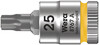 WERA 8767 A TORX® Zyklop zástrčný nástavec, upínacia časť 1/4", TX 25 x 28 mm