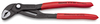 KNIPEX 87 01 250 SB Cobra® Hightech kliešte na vodné čerpadlá s protišmykovým plastovým povrchom šed