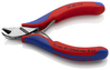 KNIPEX 64 42 115 SB Čelné cvikacie kliešte pre elektroniku s multi-komponentnými úchopmi 115 mm