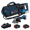 BOSCH Súprava náradia 18 V - GWS 18V-8 + GBH - 0615V0003C