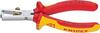 Abisolierzange VDE mit Mehrkomponenten-Griffen 160mm qmm KNIPEX