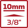 GEDORE RED Hlavica 3/8 22mm L32mm R51002204 Gedore Red