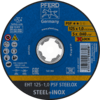 PFERD TOOLS Rezné kotúče EHT 125-1,0 PSF STEELOX/X-LOCK (10)
