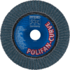 PFERD TOOLS POLIFAN-Disky s plochým okrajom PFR 150-M Z 40 SGP CURVE STEELOX