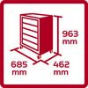 GEDORE RED Sada náradia 119 diel pre GEDWorker R21562005 Gedore Red
