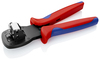 KNIPEX 97 54 24 Lisovacie kliešte pre mikro konektory paralelné lisovanie s multi-komponentnými úcho