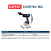BOSCH EXPERT EXSR18V-150 - Akumulátorový vŕtací skrutkovač sólo - 06019R2200