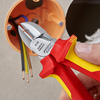 KNIPEX 70 06 160 T BK Bočné cvikacie kliešte izolované s multi-komponentnými úchopmi, VDE testované 