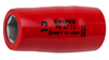 KNIPEX 98 47 13 Šesťhranný nástrčný kľúč pre šesťhranné skrutky s vnútorným štvorhranom 1/2" 55 mm