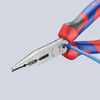 KNIPEX 13 02 160 SB Elektrikárske kliešte čierne atramentované 160 mm