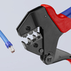 KNIPEX 97 43 200 Systémové lisovacie kliešte pre vymeniteľné lisovacie čeluste s multi-komponentnými