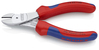 KNIPEX 74 05 140 Bočné cvikacie kliešte s veľkou pákovou silou s multi-komponentnými úchopmi pochróm