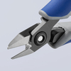 KNIPEX 79 62 125 Presné bočné cvikacie kliešte pre elektroniku s multi-komponentnými úchopmi leštené