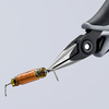 KNIPEX 34 52 130 ESD Presné úchopové kliešte pre elektroniku ESD s multi-komponentnými úchopmi lešte