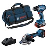 BOSCH Súprava náradia 18V - GSR 18V-45 + GWS 18V-8 - 0615A5007N