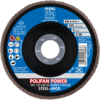 PFERD TOOLS POLIFAN-Disky s plochou PFC 125 Z50 SG POWER STEELOX