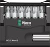 WERA Sada bitov 12 diel Bit-Check 12 Wood 2 Wera
