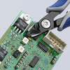 KNIPEX 79 12 125 Presné bočné cvikacie kliešte pre elektroniku s multi-komponentnými úchopmi leštené