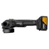 DeWALT Bezuhlíková uhlová brúska DEWALT®  McLaren F1 Team 18 V XR® 125 mm – 2 x 5 Ah  DCG45MP2T-QW