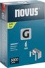NOVUS Sponka typ G 11 / 6mm ST 5000ks Novus