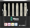 WERA Bit-Check 6 SHK 1 SB, 6-dielny
